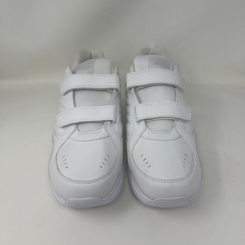 Men's Size‎ 13 D White No Tie Hook And Loop Shoes Bcg Memory Foam